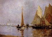 Eugene Boudin, Les Regates